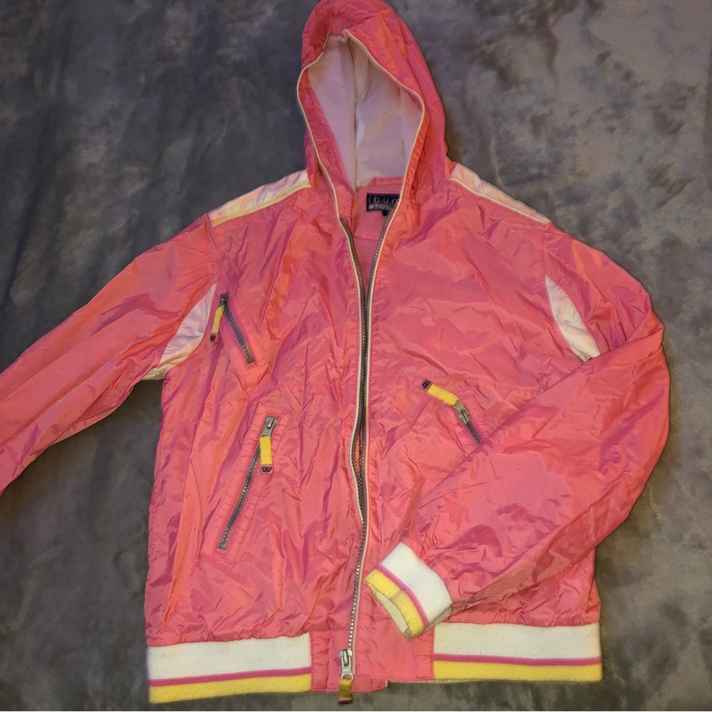 Pink windbreaker